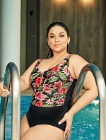 Plavky s plnými košíčkami Ava SKJ 60 Floral