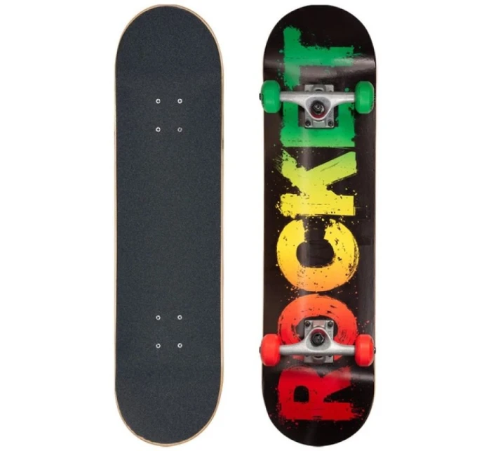 Rocket Rasta Fade 8" skateboard RKT-COM-1535 Rocket Rasta Fade 8" skateboard RKT-COM-1535