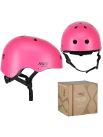 MR290+H230 PRILBA S CHRÁNIČMI SET RUŽOVÁ VEĽKOSŤ M NILS EXTREME MR290+H230 PRILBA S CHRÁNIČMI SET RUŽOVÁ VEĽKOSŤ M NILS EXTREME
