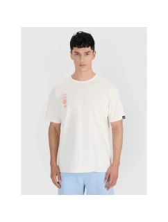 Pánske nadrozmerné tričko s potlačou 4F 4FRSS25TTSHM2652-11S pánske