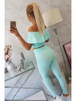 Sada s volánky máta