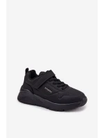 Dětské Lehké Sportovní Boty Na Platformě Černé model 21692401 - Boto Dětské Lehké Sportovní Boty Na Platformě Černé model 21692401 - Boto