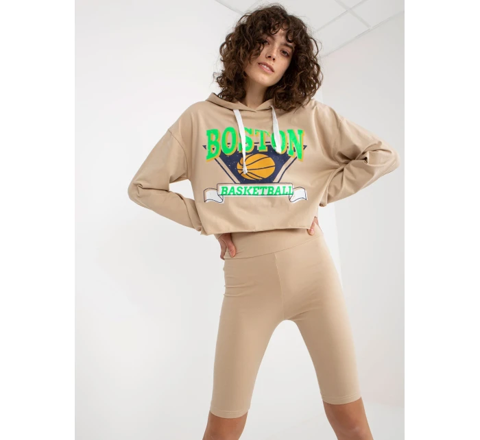 Dámská souprava EM KMPL model 18055652 béžová - FPrice Dámská souprava EM KMPL model 18055652 béžová - FPrice