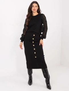 Spódnica PM SD model 21787922 czarny - FPrice