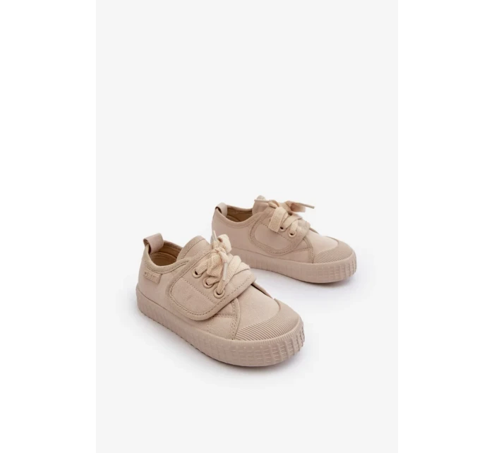 Detské tenisky HI-POLY SYSTEM BIG STAR Beige Detské tenisky HI-POLY SYSTEM BIG STAR Beige