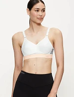 Dámska športová podprsenka Triaction Hybrid Lite P EX - WHITE - biela 0003 - TRIUMPH