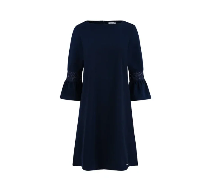 Tmavě modré šaty s krajkou model 6323925 - numoco Tmavě modré šaty s krajkou model 6323925 - numoco