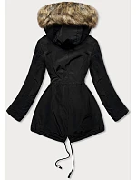 PARKA DAMSKA Z  CZARNA model 21243402 - LHD