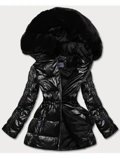 METALICZNA KURTKA DAMSKA CZARNA model 21244038 - S'WEST