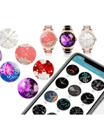 Dámské chytré hodinky Pink model 21804951 - RUBICON Dámské chytré hodinky Pink model 21804951 - RUBICON