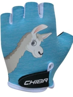 CHIBA COOL KIDS Rukavice modré lama XS