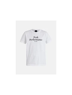Tričko Peak Performance Jr Original Tee, biele