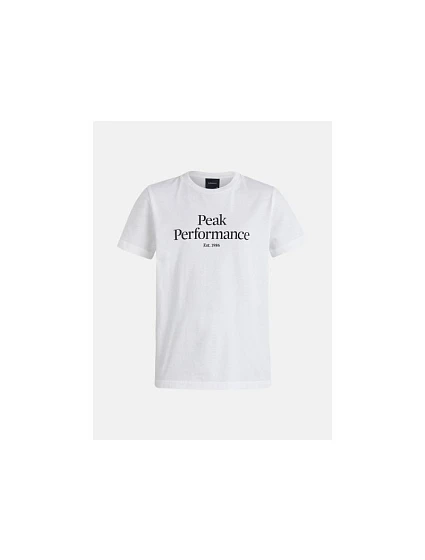 Tričko Peak Performance Jr Original Tee, biele