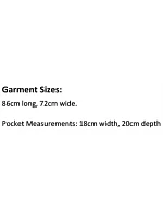 Premier PR 134 Denim zástěra s laclem "District" 39.0134 black denim