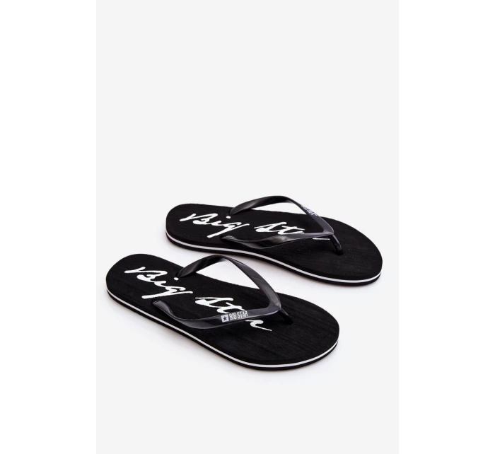 Dámské lehké žabky Big Star model 21610792 Černá - Big Star Shoes Dámské lehké žabky Big Star model 21610792 Černá - Big Star Shoes