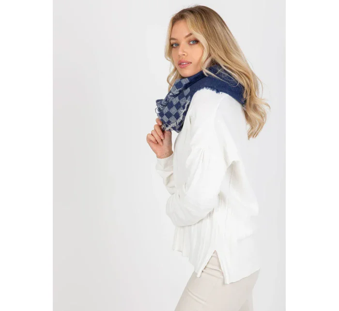 Tunelová šála AT KM model 17833685 tmavě modrá - FPrice