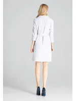 Dámske šaty M680 šedé - Figl