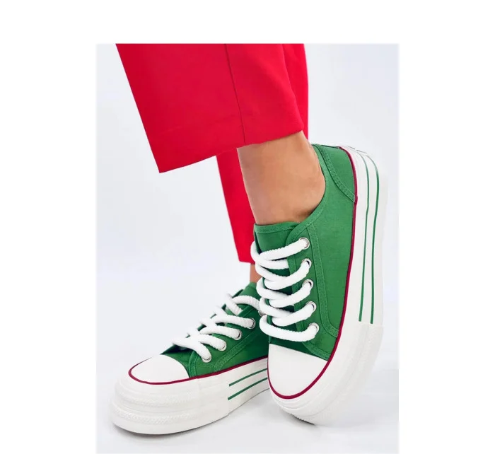 Dámska športová obuv BL506 Green with white - Seastar