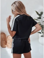 Dámská tepláková souprava LOVE SPORT černá Dstreet model 21988893 - FashionStreet