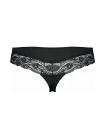 Tangá Lovely Micro Brazilian String čierna - TRIUMPH