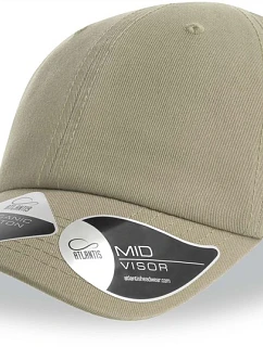 Kid Dětská 6 panelová kšiltovka khaki model 22484635 - Atlantis Headwear