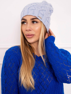 Fleecová čepice Sonia model 18749891 modrá - K-Fashion