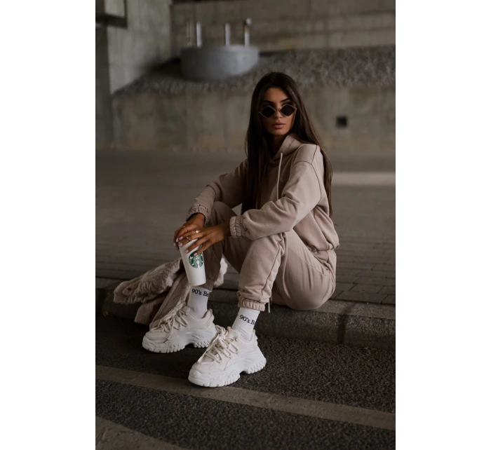 Dámské tenisky na masivní světle béžové model 21667369 - Boto