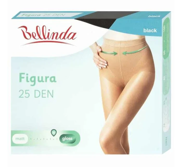 Zeštíhlující punčochové kalhoty model 21819862 25 DEN černá - Bellinda Zeštíhlující punčochové kalhoty model 21819862 25 DEN černá - Bellinda