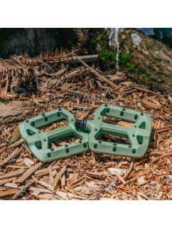 FUNN pedále TAIPAN olivovo zelená