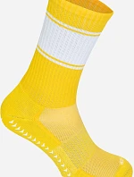 Mr. Socks L 05009 Športové ponožky „Ballersocks Classic“ 88.5009 žlté/biele