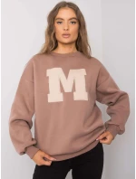 Bluza EM BL 617 model 19760076 jasny brązowy - FPrice Bluza EM BL 617 model 19760076 jasny brązowy - FPrice