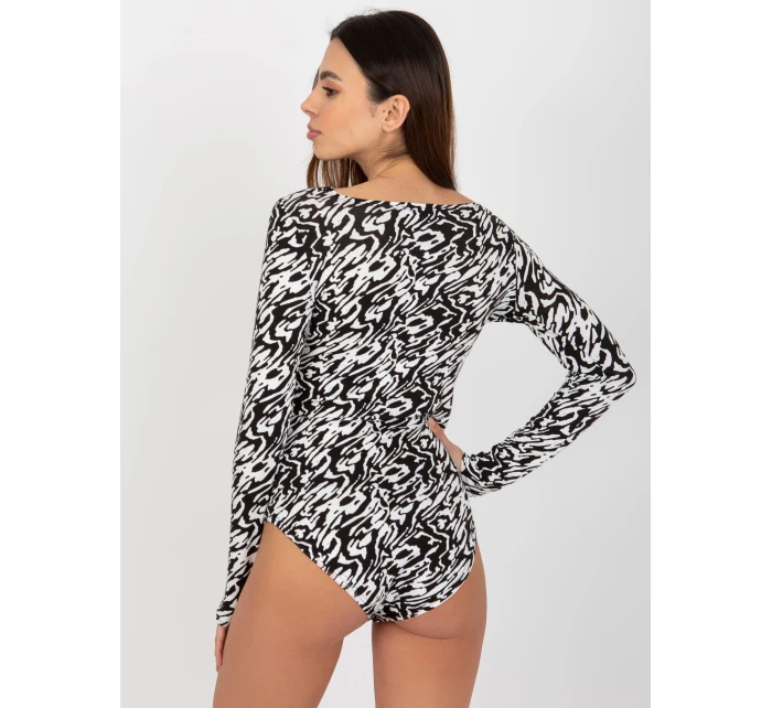 Dámske body LK BO 509199 1.42P biela a čierna - FPrice