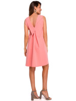Dámske Stylove Šaty S157 Salmon Pink - Figl