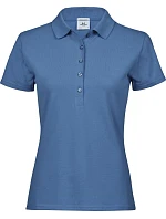 TJ 145 Dámské luxusní těžké strečové piqué polo model 22448784 ocean blue - Tee Jays TJ 145 Dámské luxusní těžké strečové piqué polo model 22448784 ocean blue - Tee Jays