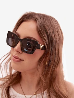 Dámské sluneční brýle Kočičí oko Černé