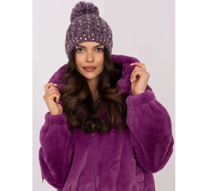 Czapka AT CZ  fioletowy model 20731328 - FPrice