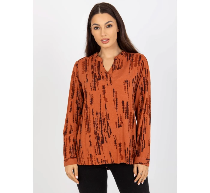 Blúzka D73771M11081A svetlo hnedá Blúzka D73771M11081A svetlo hnedá