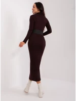 EM SK 778 šaty.65 tmavo hnedá EM SK 778 šaty.65 tmavo hnedá