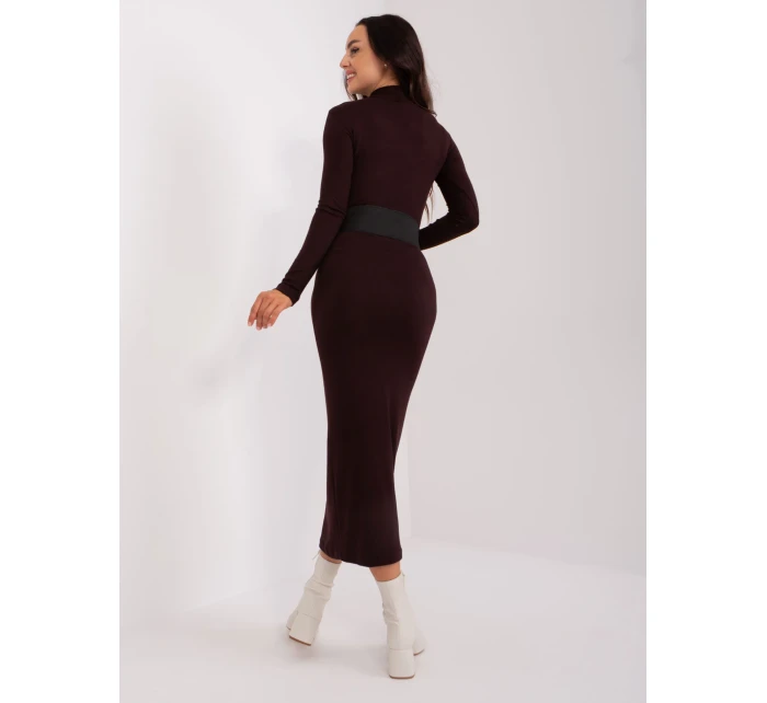 EM SK 778 šaty.65 tmavo hnedá EM SK 778 šaty.65 tmavo hnedá