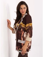 Marynarka IT MA model 21393047 brązowy - FPrice