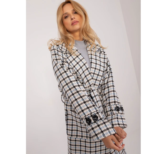 Kabát LK EN 509558.67 svetlomodrý