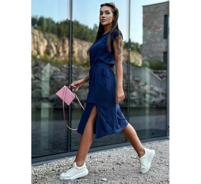 Dámske šaty TW SK 2318.69P Tmavomodrá - FPrice