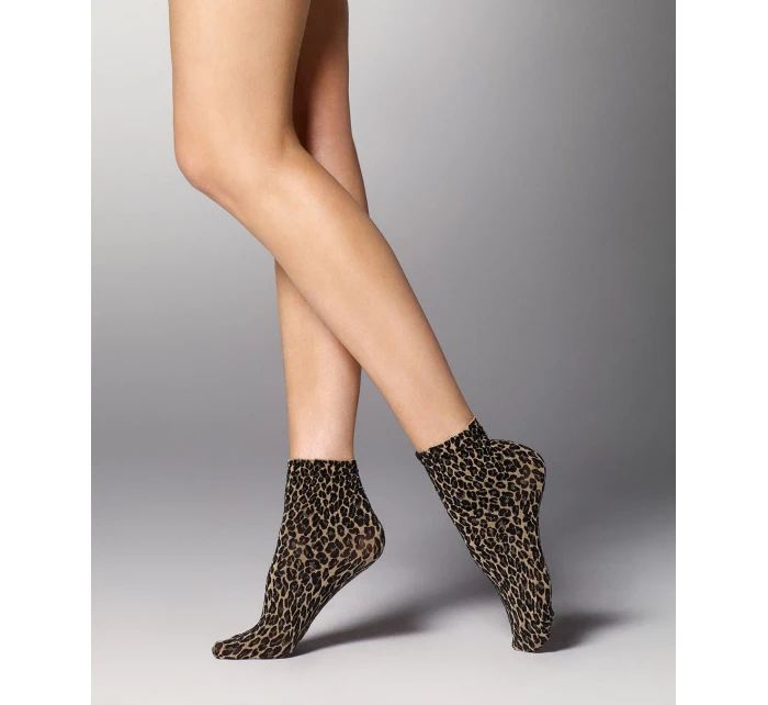 Ponožky Veneziana Leopardo