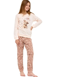 Dievčenské pyžamo 592/193 Sweet dog - CORNETTE