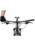 CYKLISTICKÉ RUKAVICE SENIOR BLACK DUNLOP R.S