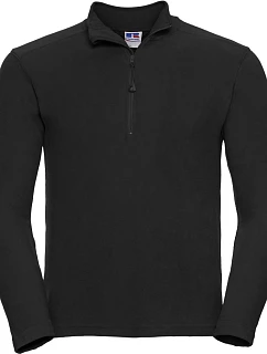 Russell Athletic 881M Mikrofleecová mikina s 1/4 zipem 10.881M black