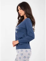 DU PI FP 008.30 tmavomodré pyžamo