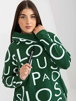 Dámska mikina RV BL 5056 1.95 tmavo zelená