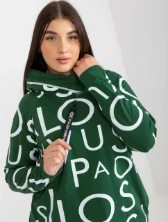 Dámska mikina RV BL 5056 1.95 tmavo zelená