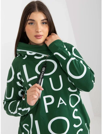 Dámská mikina RV BL tmavě zelená model 17821438 - FPrice Dámská mikina RV BL tmavě zelená model 17821438 - FPrice